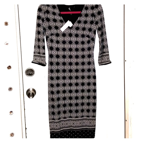 white house black market reversible dress